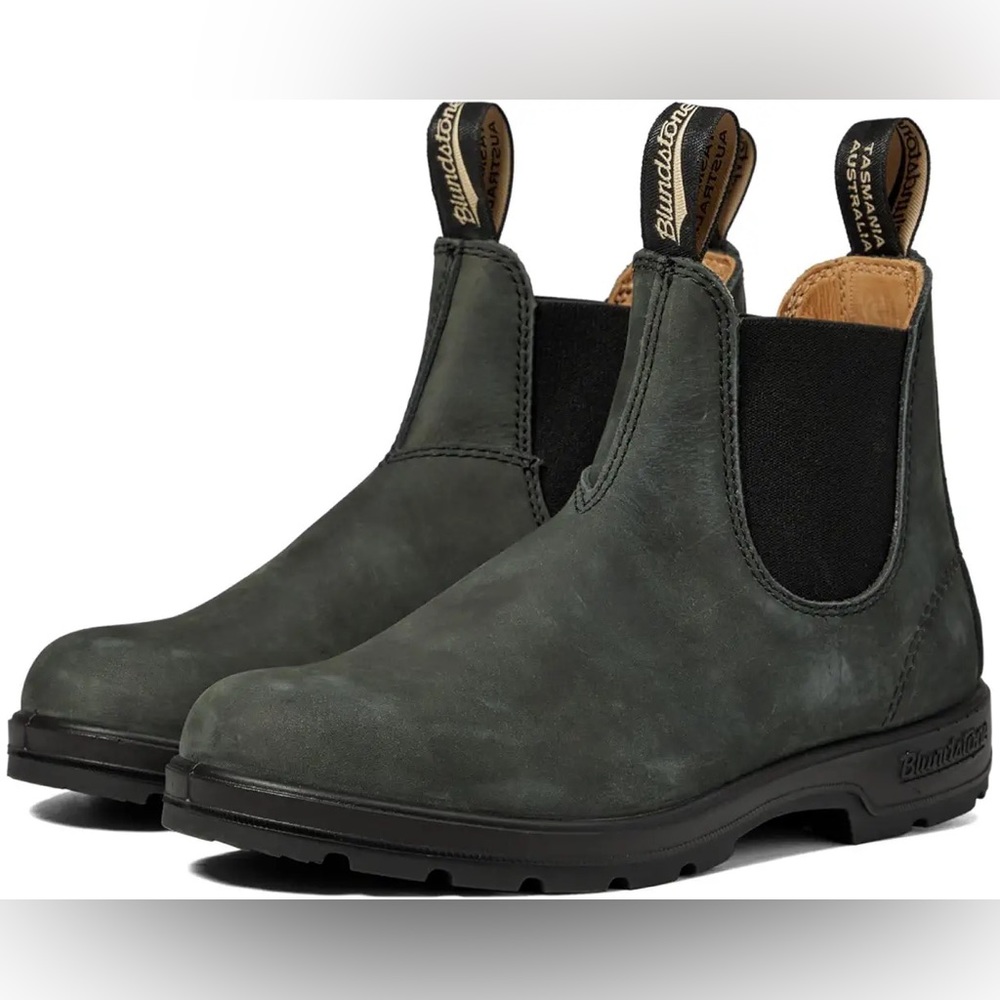Blundstone Boots, rustic black